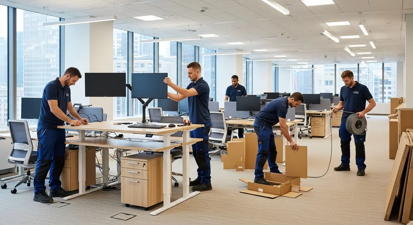 furniture and equipment installation